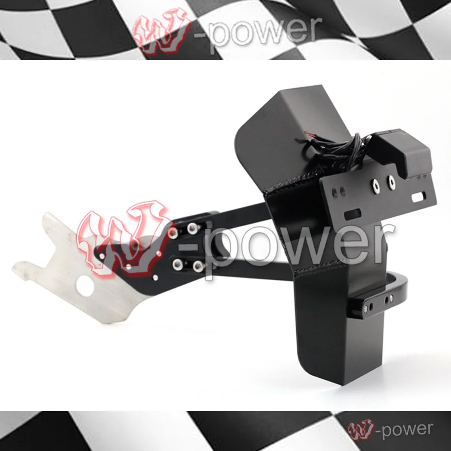 Для KAWASAKI Z800 2013 2014 2015 2016 крыло заднего крыла Кронштейн номерного знака держатель