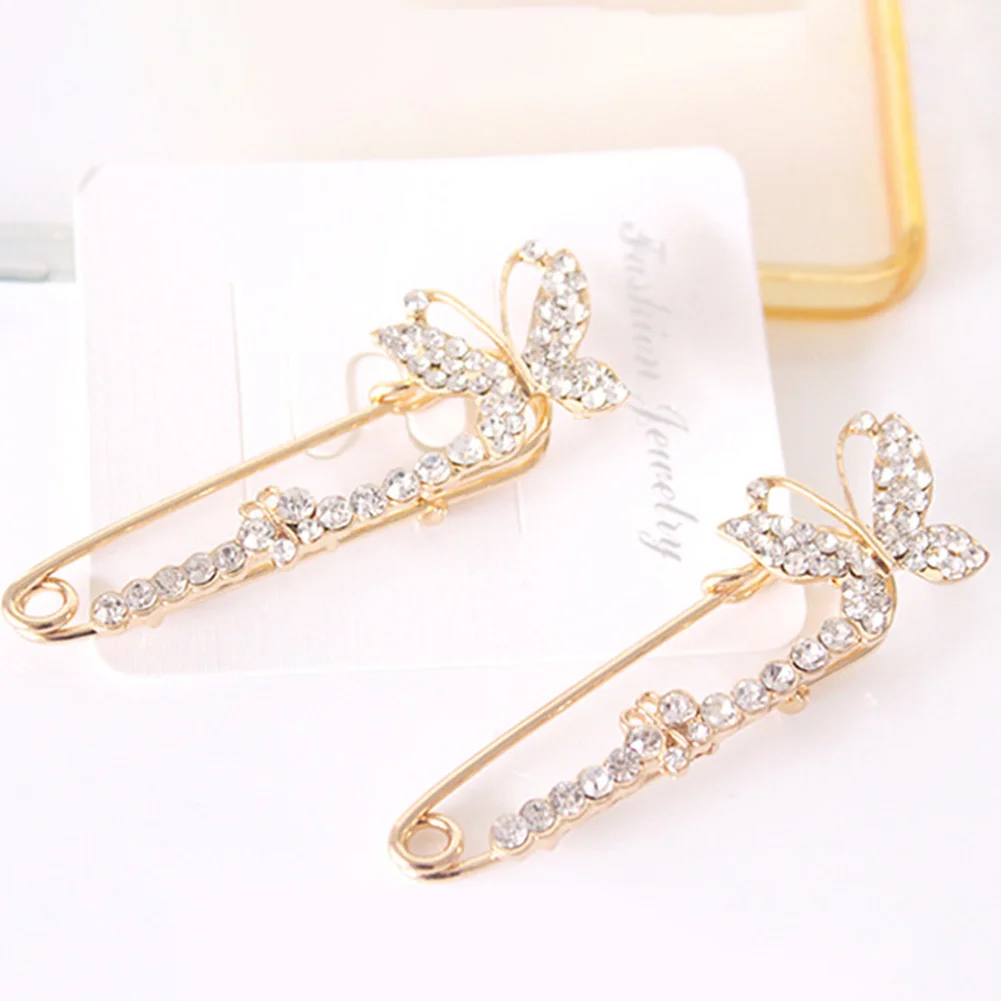 Свадебная шаль контакты кардиган Кристалл Fabala вечерние Брошь бабочка | Украшения