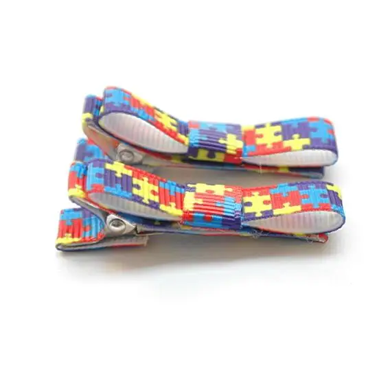 200 шт./лот головоломка с лентой для информирования об аутизме Бесплатная