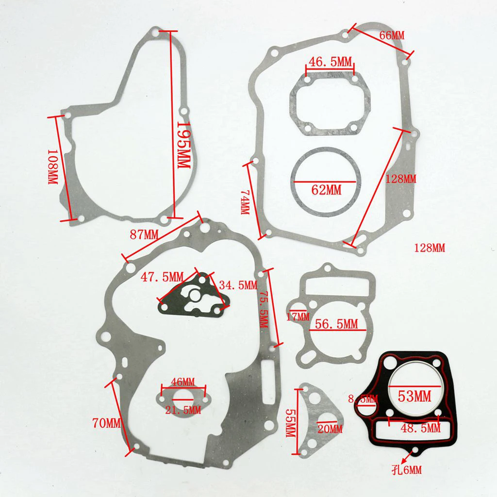 Набор накладок на квадроцикл 50CC 70CC 90CC 110CC 125CC 4 тактный для внедорожников