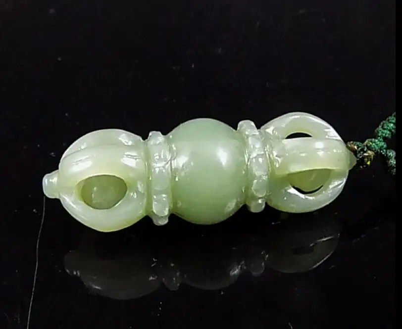 Красивое натуральное 3D подвеска Будды Hetian ожерелье ручной работы|buddha pendant|natural