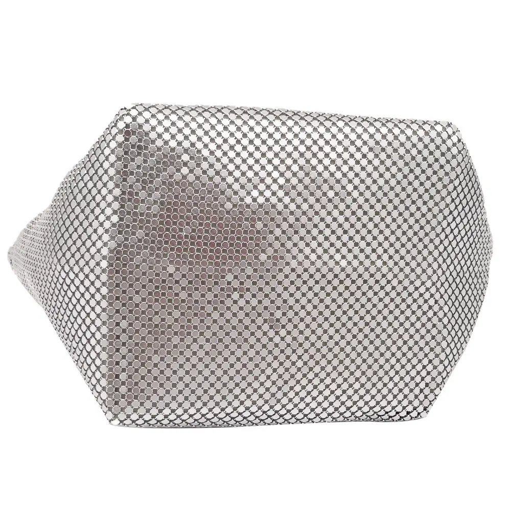 Boutique De FGG, женские сумки, алюминиевые мини вечерние клатчи, дамские повседневные металлические клатчи, кошелек для монет, вечерние сумочки на цепочке