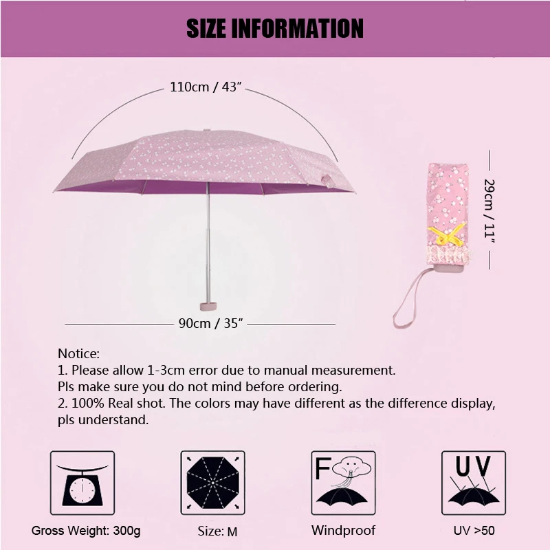 Новый Леди Принцесса 6K пять складной уличный зонтик креативный цветной клей мини