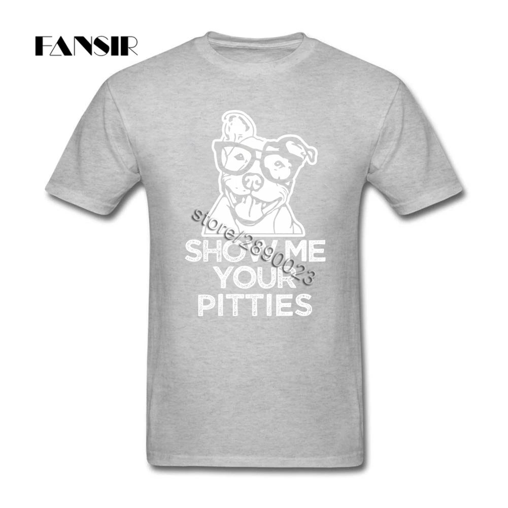 Show Me Your Pitties смешная для питбуля футболки с коротким рукавом подростков большой
