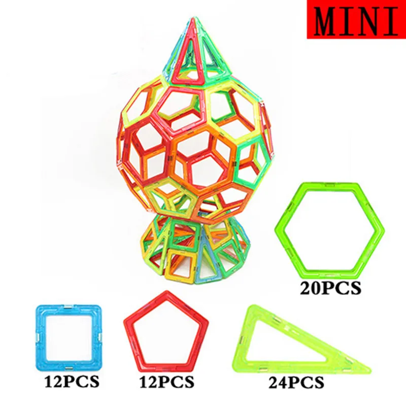 213 шт. Детский конструктор из магнитных блоков | Игрушки и хобби