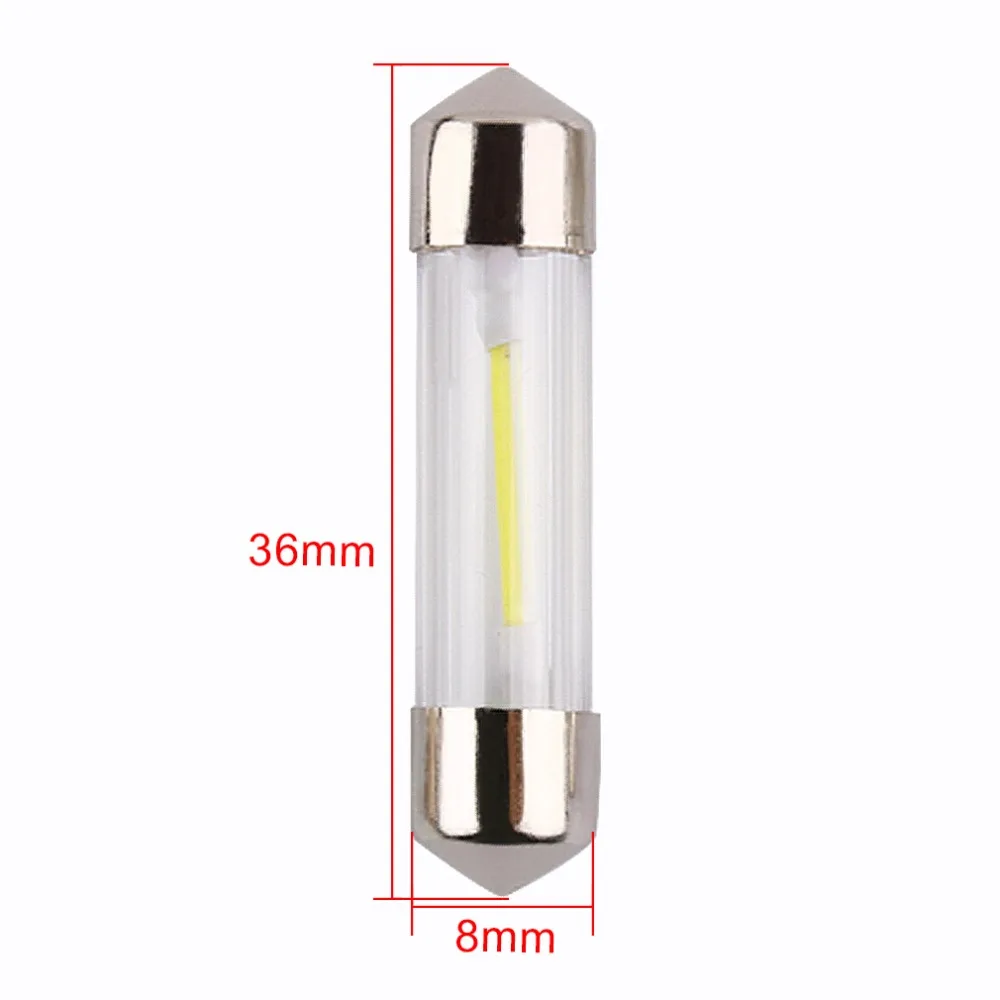 10 шт. светодиодные лампы C5W 41 мм 39 36 31 мм|plate lamp|lamp 12vlicense plate lamp |