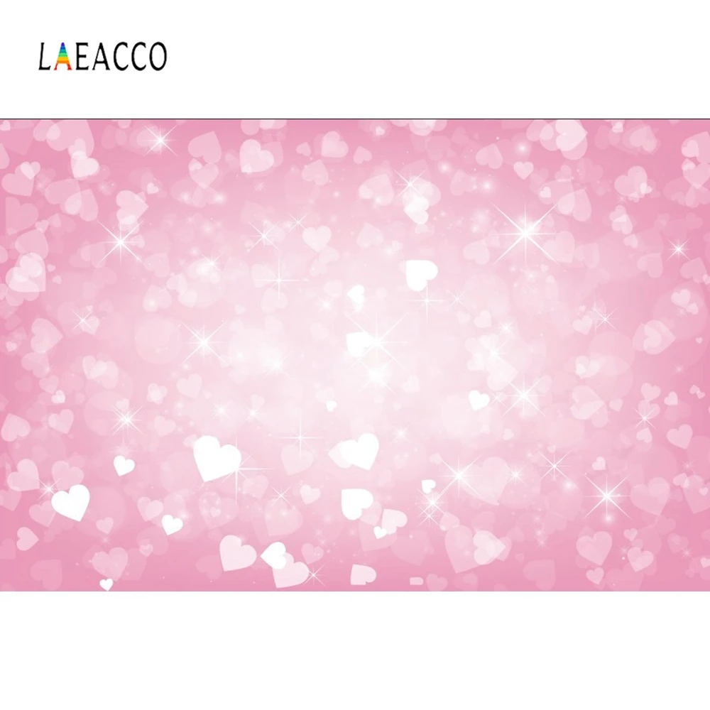 Laeacco сердце светильник Bokeh розовый детский питомец еда ПОРТРЕТНАЯ ФОТОГРАФИЯ