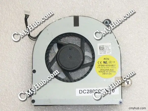 Вентилятор охлаждения для Dell Alienware M17x R3 R4 R5 DC5V 0.5A GPU DFS601605HB0T FC8J DC28000BGF0 0FKDN8 FKDN8 0thpdj THPDJ