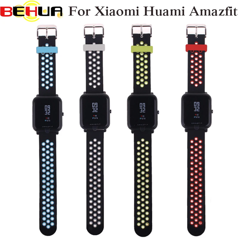 Оригинальный сменный ремешок для часов Xiaomi Huami Bip BIT PACE Lite Youth Двухцветный