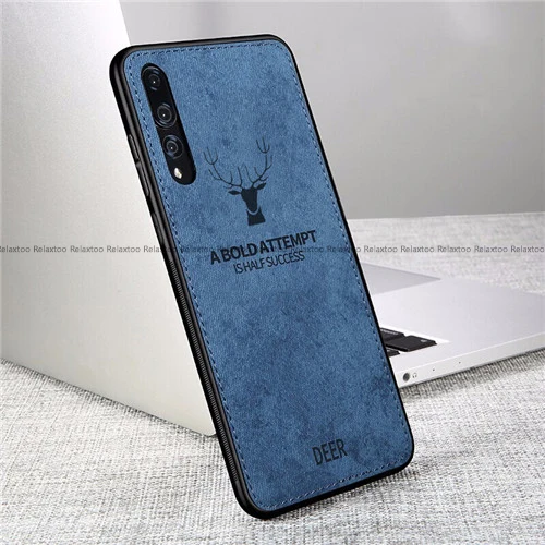 3 Тканевый чехол для телефона huawei p30 pro Чехол бампер 3D олень мягкая задняя крышка для huawei p30 lite p 30 p30lite p30pro силиконовый чехол - Цвет: 3