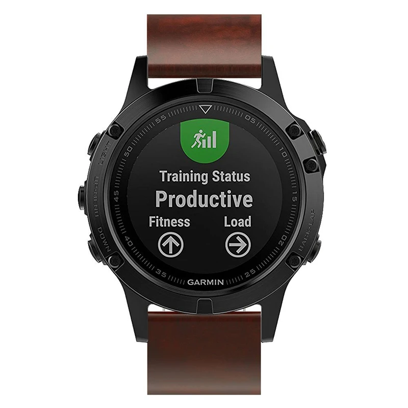 Ремешок для часов Garmin Fenix 5 роскошный ремешок из натуральной кожи с застежкой