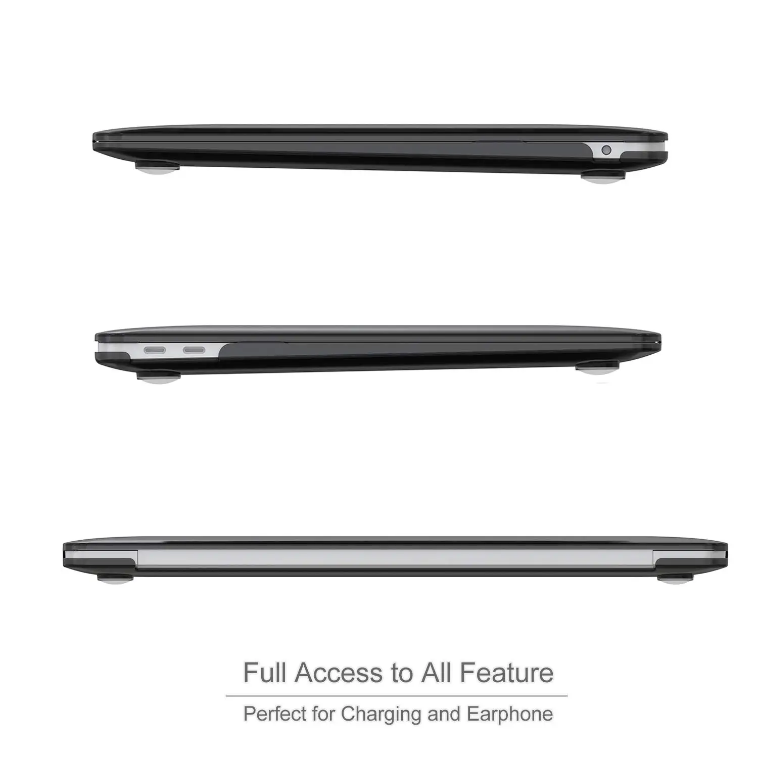 Жесткий чехол Laprop с резиновым покрытием для Apple MacBook Air 13 дюймовая модель A1932 Retina