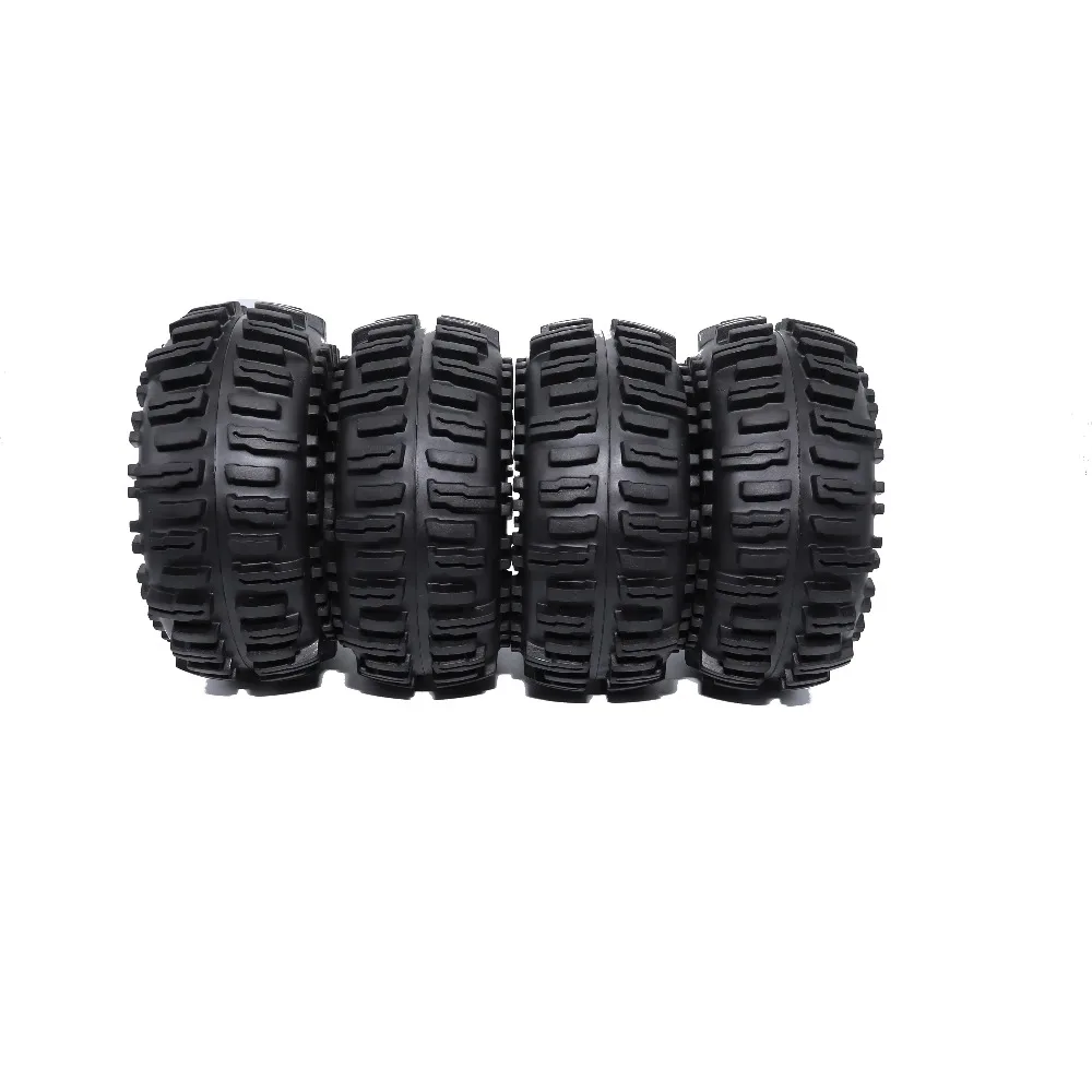4 шт RC Гусеничный 2 дюймов шины/шины для 1/10 Рок осевой SCX10 RR10 90053 AX10 Рейф 90056 90045
