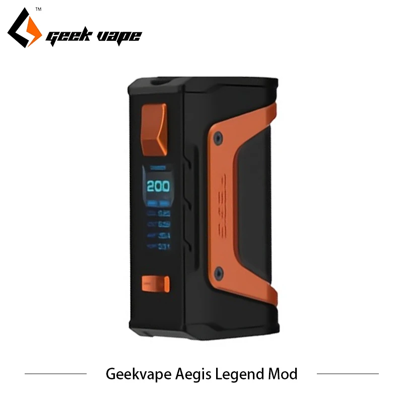 Оригинальный GeekVape Aegis Legend 200 Вт TC бокс мод новый как чипсет Питание от двух