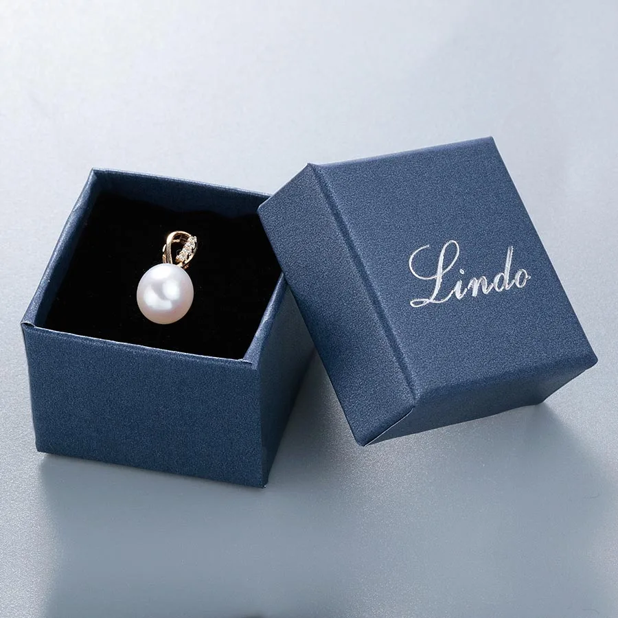 Женское Ожерелье 100% Подвеска из натурального пресноводного жемчуга 18 К золотое