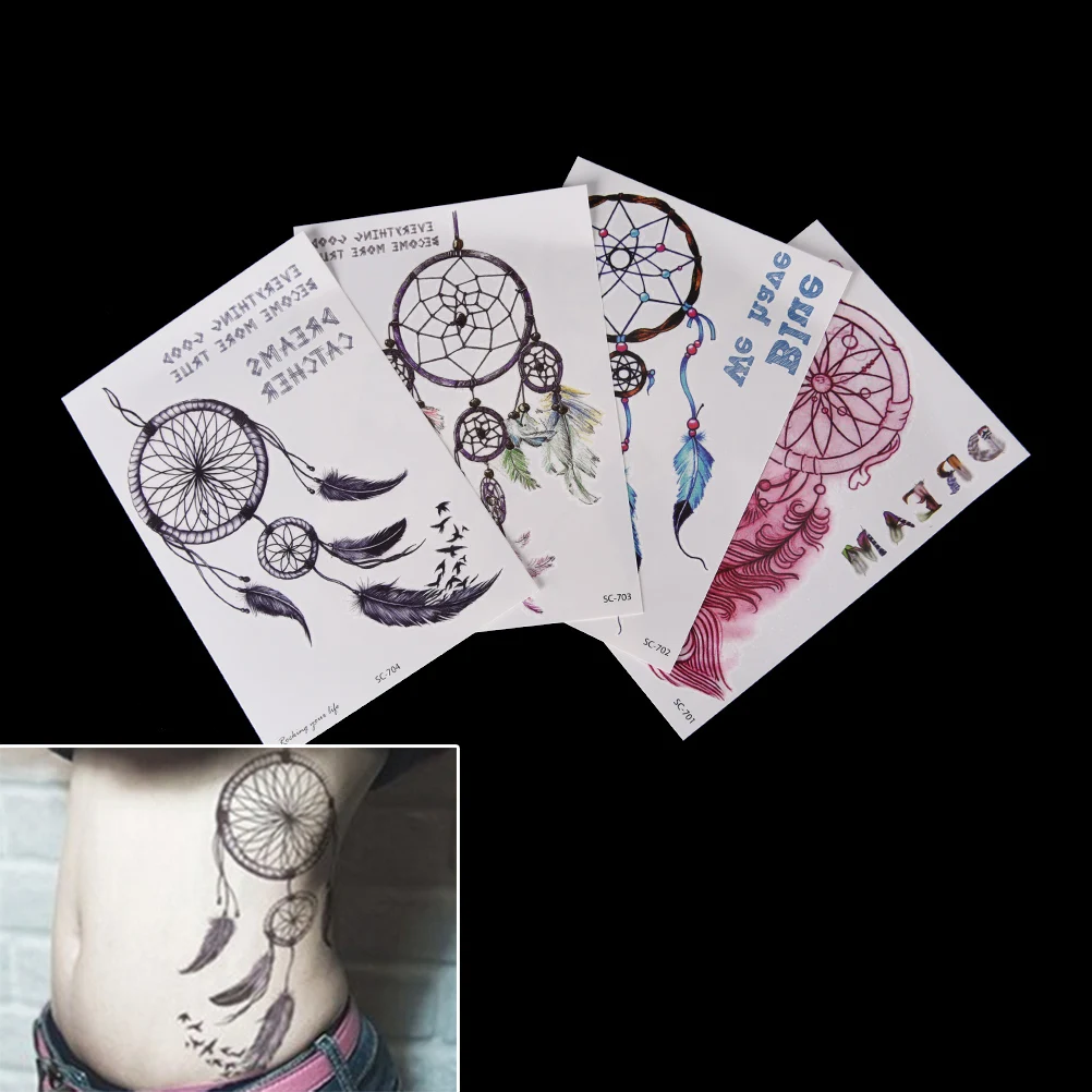 1 лист водонепроницаемых Временных Тату наклеек инструменты для боди арта