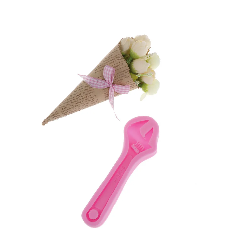 DIY гаечные ножницы силиконовые формы украшение торта фонданта инструменты