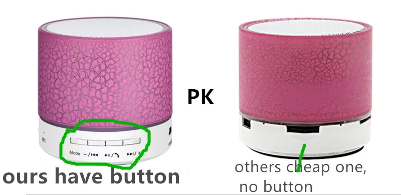 Портативный мини Bluetooth аудио FM Плагин карты громкоговоритель коробка USB автомобиля цветные огни Bluetooth мини-Колонка со светодиодом