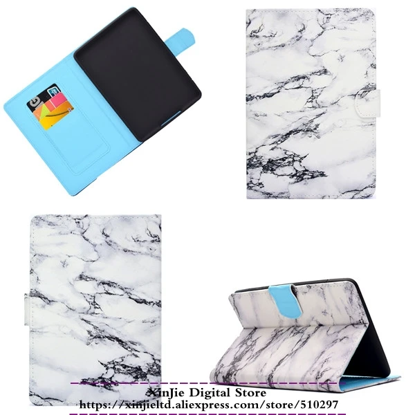 Для Amazon Kindle Paperwhite 1 2 3 " 2012 2013 7-го поколения Электронная книга PU кожаный чехол с противоударный мягкий ТПУ чехол
