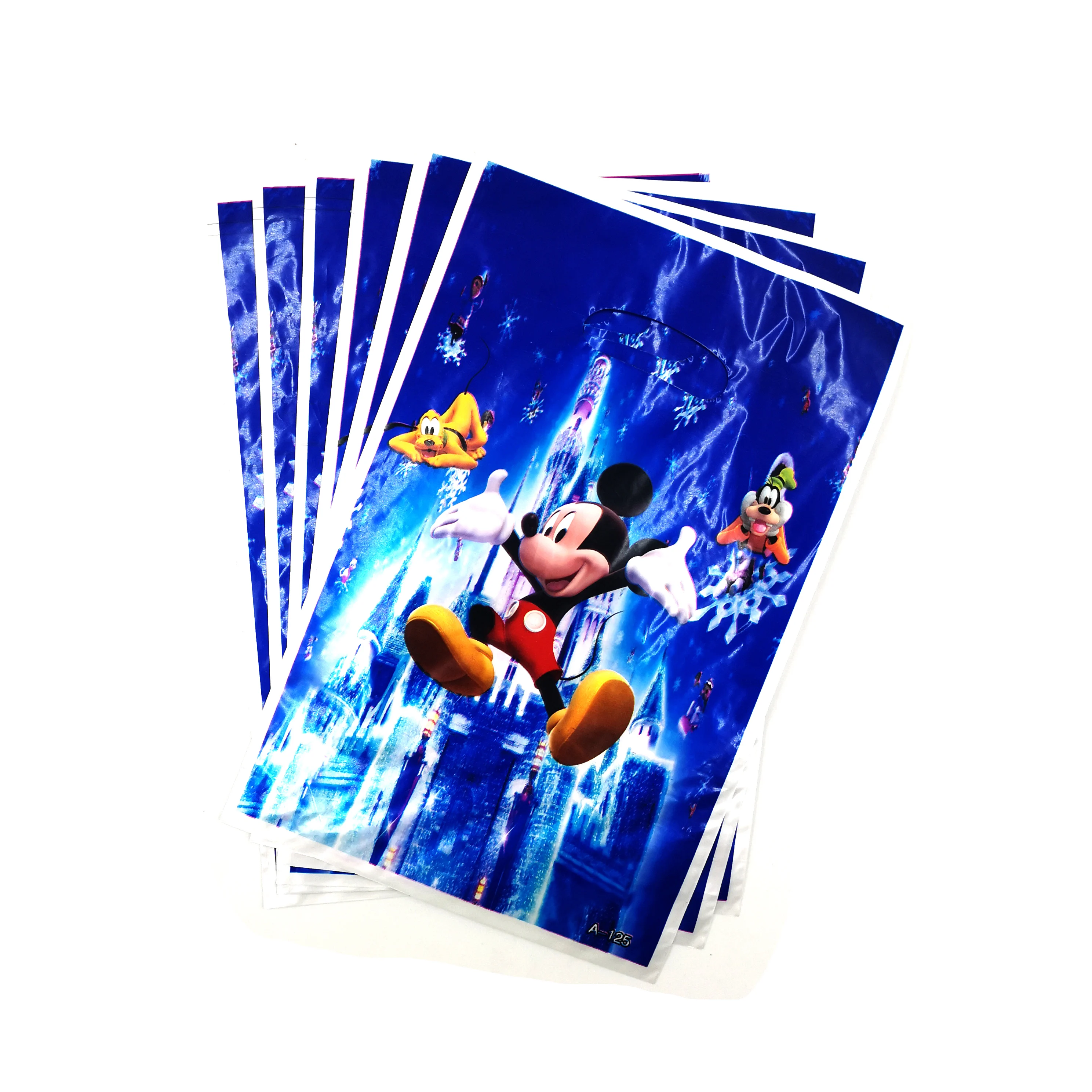 Mickey Mouse Kids Birthday Cartoon Theme Tableware Party Supplies Festival Decoration Favors For Boys And Girls Baby Shower Hot - Цвет: gift bag