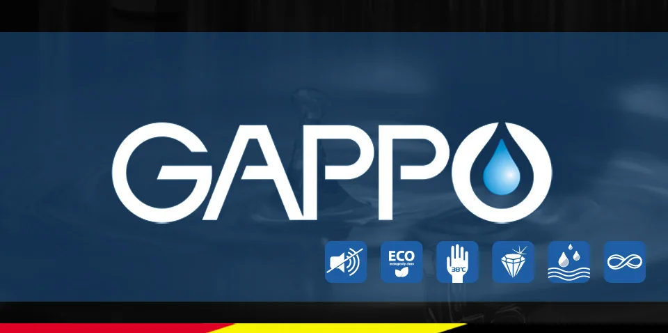 GAPPO набор для ванной, душевая горка, ручная душевая панель, настенный ручной душевой набор, шланг, мыльница из нержавеющей стали GA8001