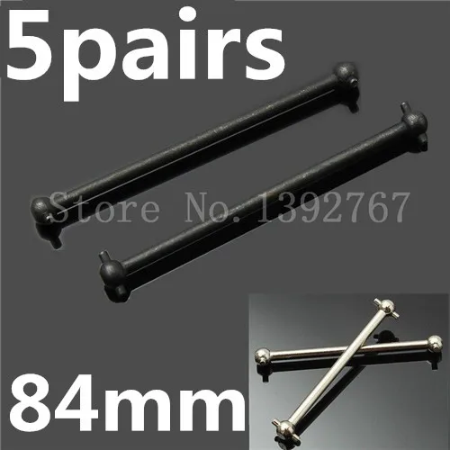 Фото Оптовая продажа 5 пар/лот запчасть для HSP 06061 Dogbone 84 мм подходит RC 1/10 4WD внедорожный Оптовая продажа 5 пар/лот запчасть для HSP 06061 Dogbone 84 мм подходит RC 1/10 4WD внедорожный