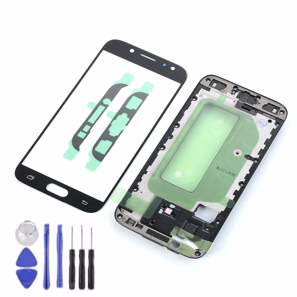 

Панель сенсорного экрана для Samsung Galaxy J5 2017 J530 J530F J5 Pro, сенсорное стекло с дигитайзером + Корпус ЖК-дисплея + клей + Инструменты