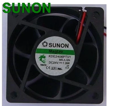 Вентилятор охлаждения для сервера Sunon KDE2406PTV1.MS.A.GN 60*60*25 мм постоянный ток 24 В 0 079a 1 9
