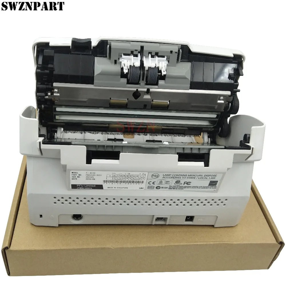 Документный сканер Fujitsu fi 6130 FI6130 6130Z USB Цвет 2 сторонняя двусторонний PA03540 B055 в
