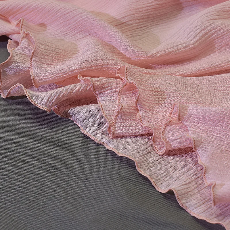 

Long Skirts Womens Elastic High Waist Belt Bow Falda Ladies Chic Ruffles Hem Linen Cotton Clothes Female Ruched Pleated Skirt