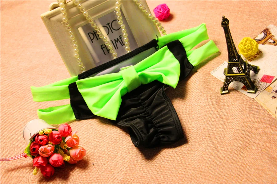 2019 Sexy Summer Style Swimsuit Women Bowknot Swimwear Bathing Suit Brazilian Bikini Bottom Swim Trunks Pants S-XL |