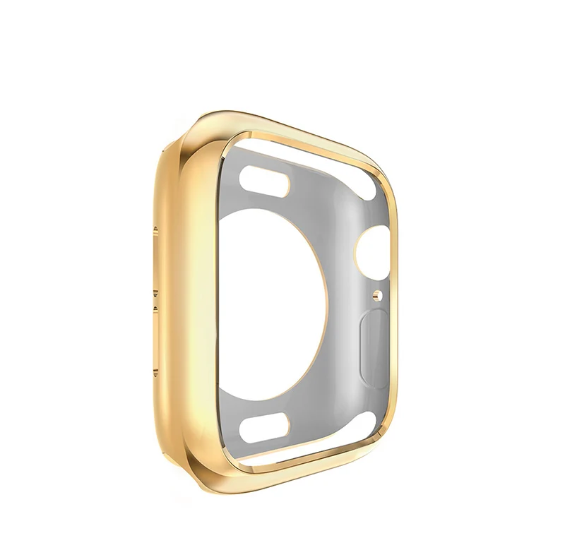 MDNEN чехол для Apple Watch, чехол для IWatch, серия 4, 3, 2, 1, размер 38 мм/40 мм/42 мм/44 мм, ТПУ чехол, HD прозрачный Ultrafino