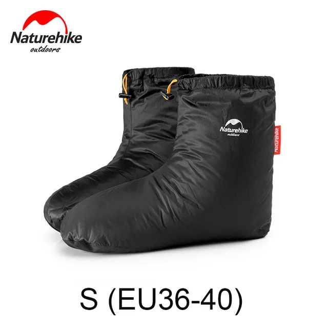 S Size Naturehike/тапочки с наполнителем; ботинки для мужчин и женщин; носки; теплая мягкая обувь для зимы; спальный мешок; аксессуары - Цвет: S Size