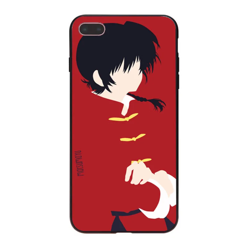 MaiYaCa Ranma 1 2 цветной рисунок ТПУ чехол для телефона iPhone 8 7 6 6S Plus X 10 5 5S SE 5C Coque Shell |