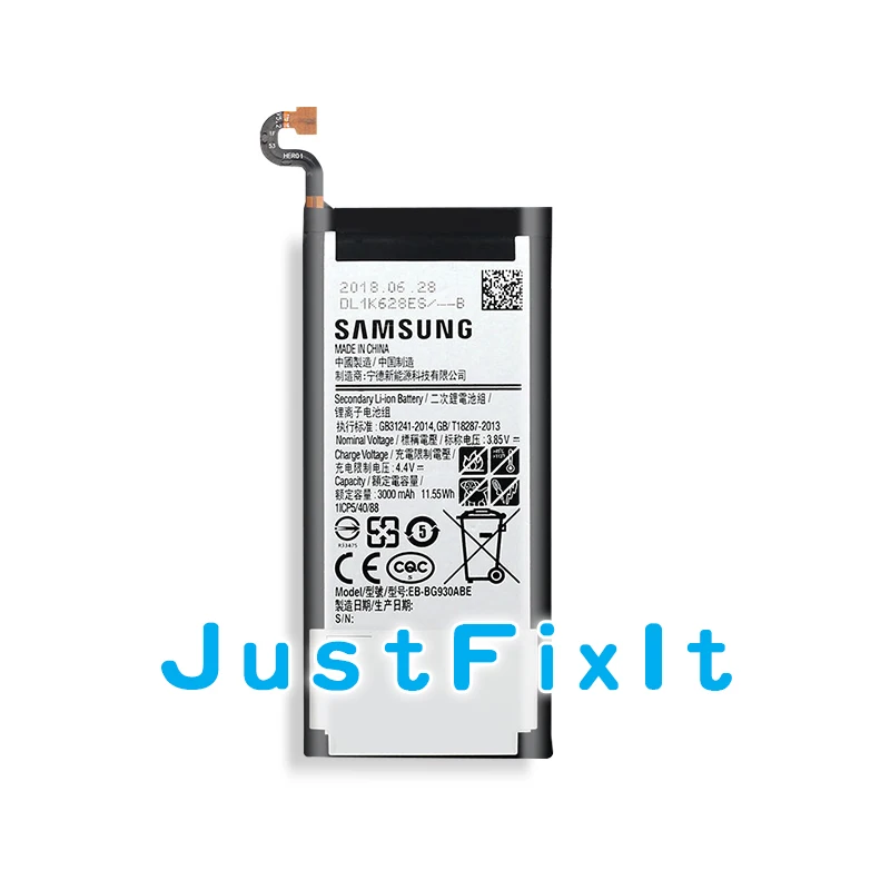 EB-BG930ABE Original Battery For Samsung Galaxy S7 G930 G930F G930FD G930W8 G9300 G9308 3000mAh Phone Batteria | Мобильные телефоны