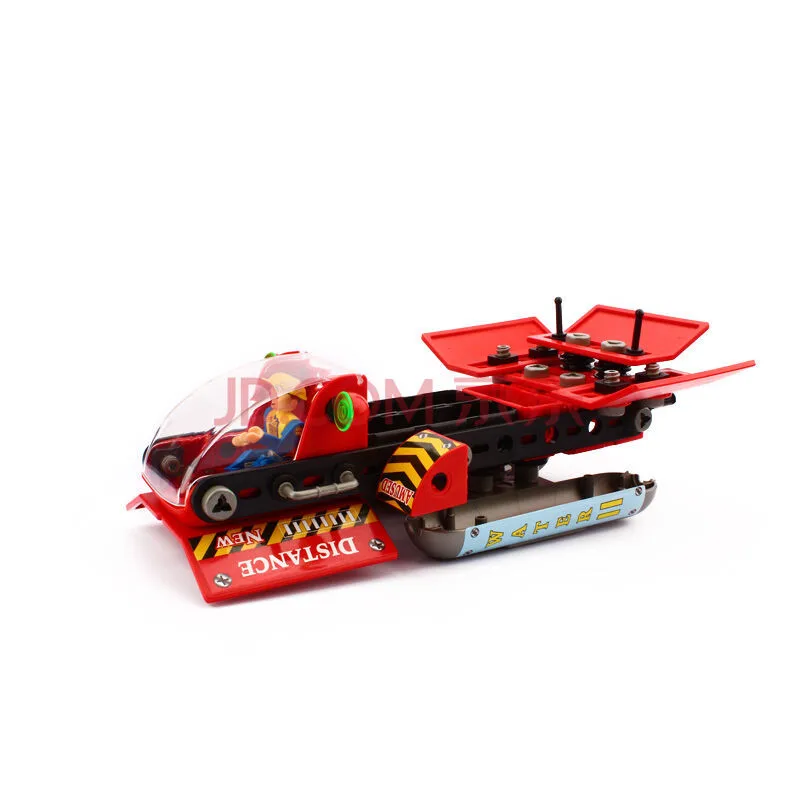 

210pcs Red Speed Train Electric Building Blocks Toys Motorcycle Spaceship Crane Compatible Toy Bricks Children's Blocks Set Gift
