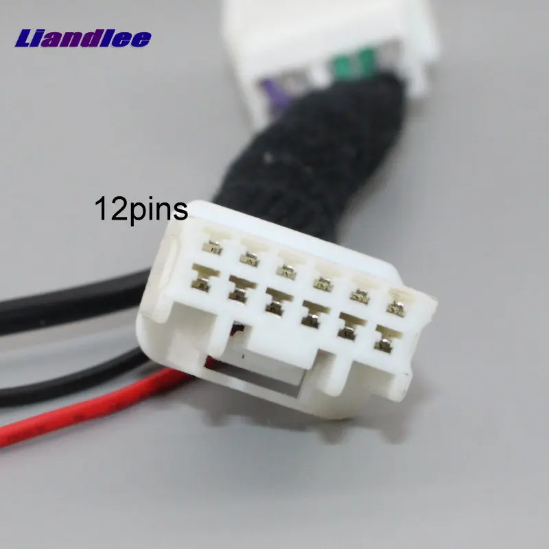 Liandlee 12 контактов RCA адаптер Соединительный провод кабель для Mazda 3 Mazda3 Axela Sedan 2013-2016