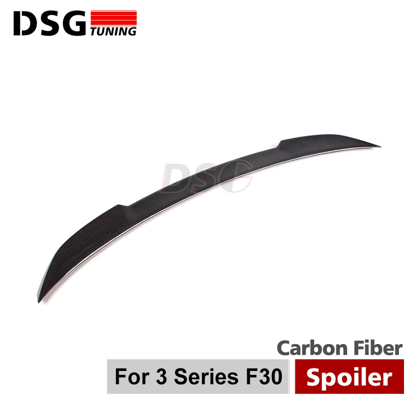 F30 F80 M3 New CS style Spoiler for BMW 3 Series Boot Lip Carbon Fiber Trunk Wing Tails 2012 + 320i 328i 335i | Автомобили и