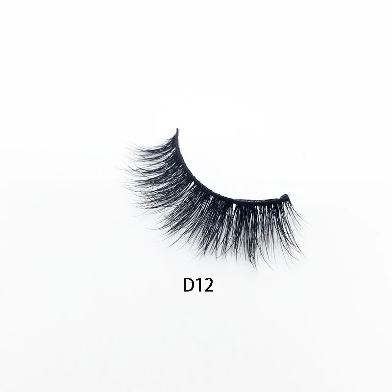 3D Real Mink eyelashes Luxury handmade Wispy Lashes natural long Eye Cross Thick Curl false D5 | Красота и здоровье