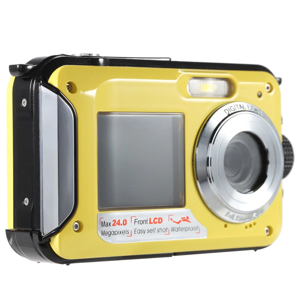 Двойной ЖК дисплей 2 7 &quotСелфи цифровая камера уникальная видеокамера рекордер