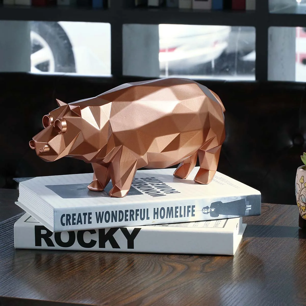 Tooarts Tomfeel Hippo современная скульптура из смолы абстрактная Статуэтка Животного