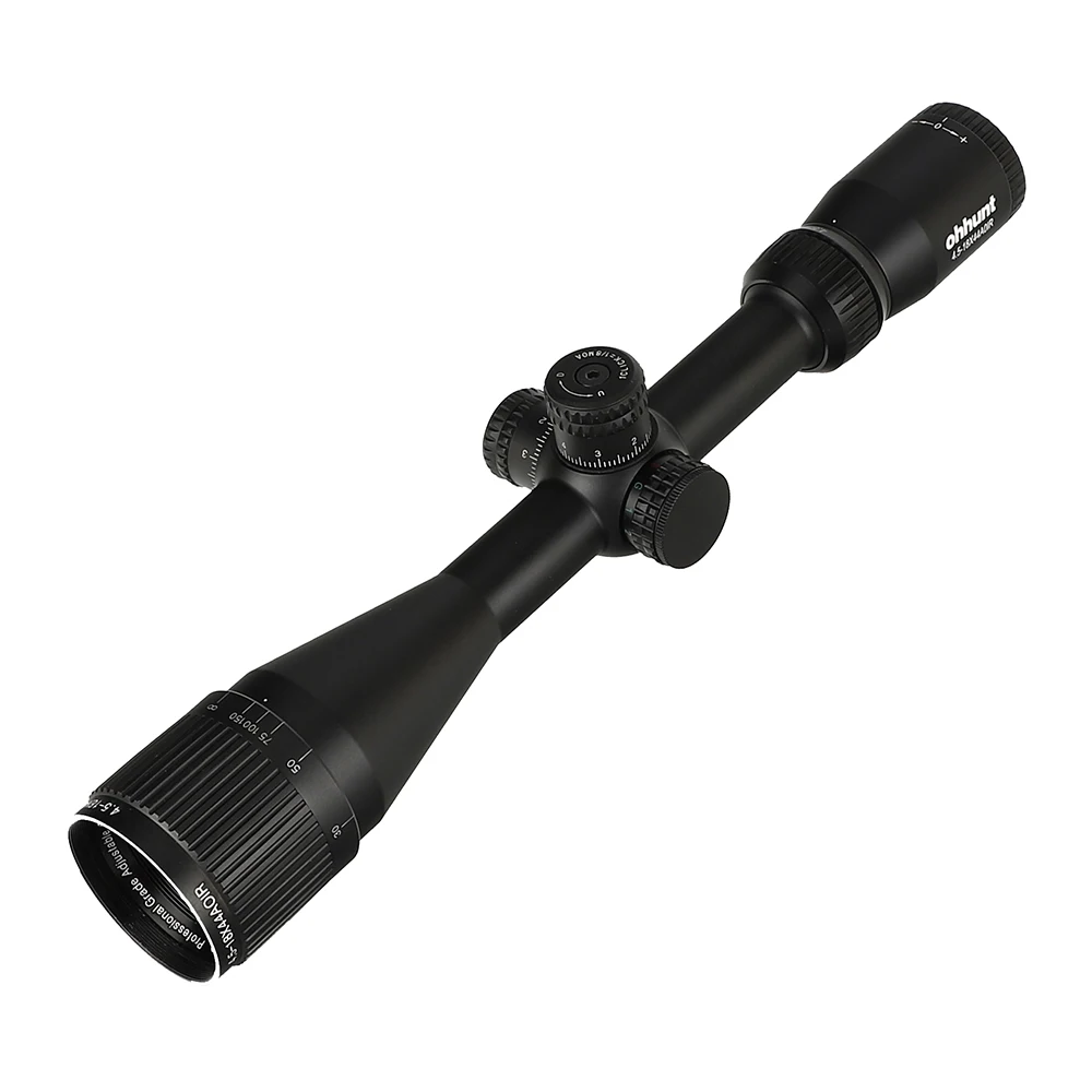 Ohhunt 4,5-18x44 AOIR тактическая оптика прицелы RGB стекло освещение сетка с Windage высота замок прицел