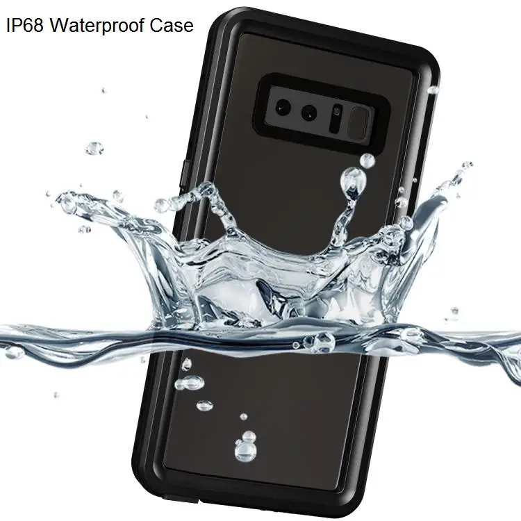 Водонепроницаемый чехол для Galaxy Note8 IP68 ударопрочный грязеотталкивающий защитный