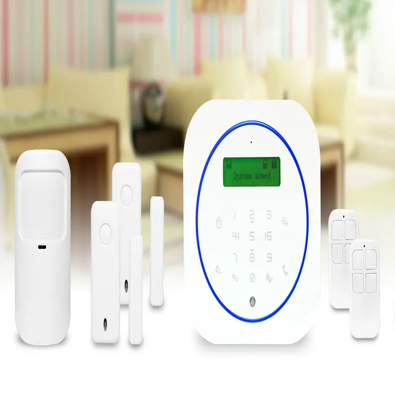 Бесплатная доставка новейшая GSM-система безопасности домашняя сенсорная