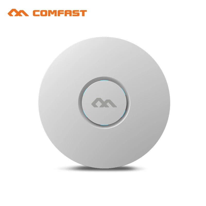 Wi Fi роутер COMFAST 300 Мбит/с потолочный Ap 802.11b/g/n для помещения AP 48 В POE открытый DDwrt