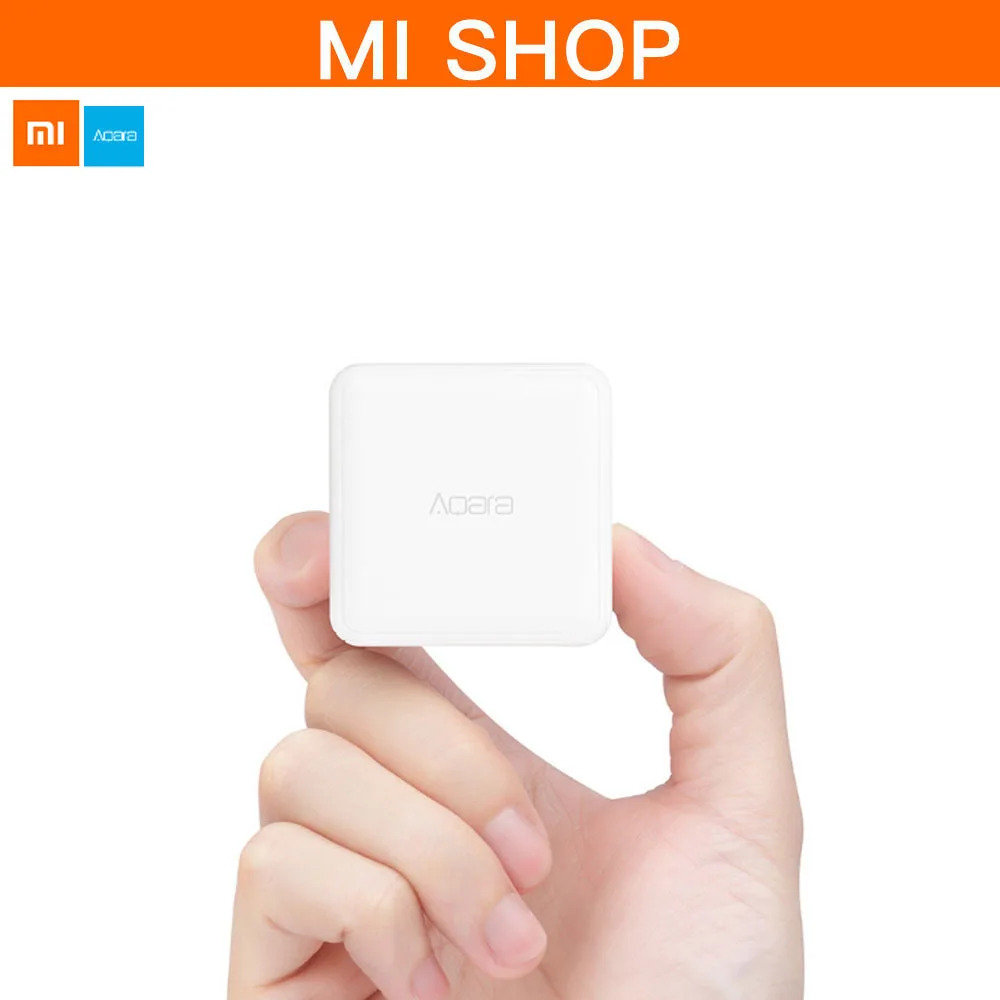 Оригинальный Xiaomi Aqara Cube контроллер Zigbee версия контролируется шесть действия