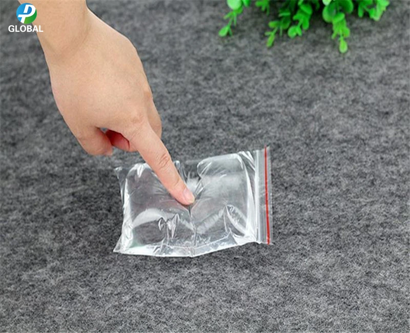 Упаковочный пакет из прозрачного пластика с клапаном Zip-Lock, размером 4*6 см, воспроизводящийся в 100 экземплярах, самозапечатывающийся, используется для маленьких подарков/бутиков.