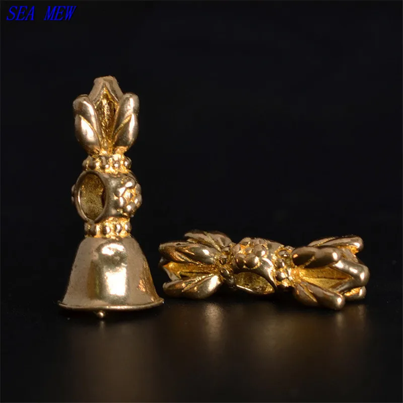 Морской MEW тибетский буддийский сырой латуни 18 мм * 6 Vajry Pestle /Vajra колокольчики