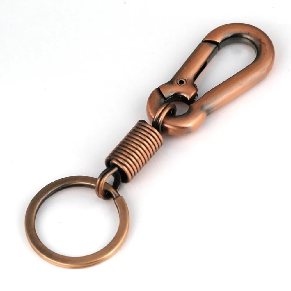 

10pcs/lot carabiner key chain key ring waist hanging key chain key holder high quality chaverio llaveros hombre free shipping
