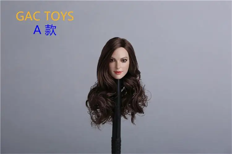 1/6 женская голова Лепка GC012 A B для 12 &quotTBLeague PHI CEN горячие игрушки Фигурки|Игровые